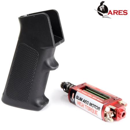 数量限定，安い ARES M4 スリムピストルグリップ ブラック ハイトルク スリム AEG モーター セット(パーツ)｜売買されたオークション情報、yahooの商品情報をアーカイブ公開 - オークファン パーツ