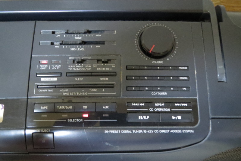 動作OK！パナソニック Panasonic バブルラジカセ RX-DT70(ラジカセ
