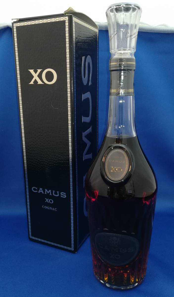 KS 古酒 未開栓 CAMUS カミュ XO ロングネック 700ml 箱 ブランデー