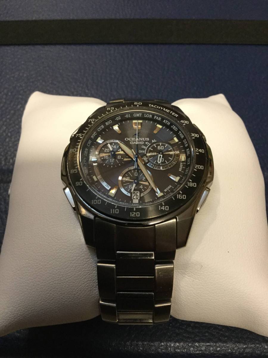 CASIO/オシアナス/OCW-M800TBJ-1AJF/ソーラー電波時計 【公式通販】