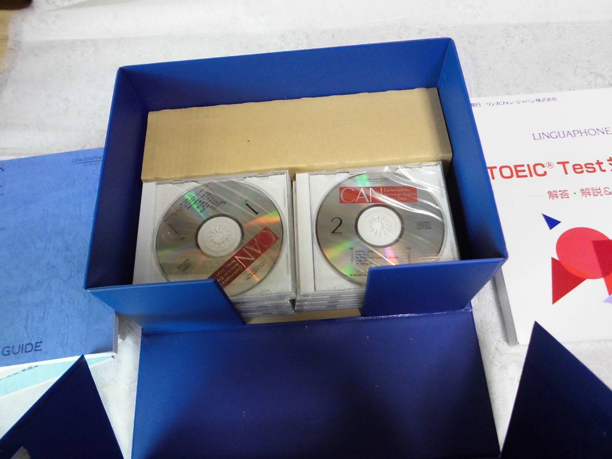 新品同様 リンガフォン メソッド シニア英語コース CD10巻