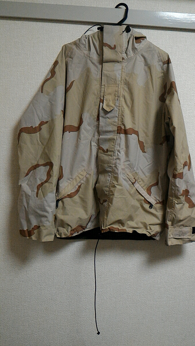 実物　ADVENTURE TECH ナイトカモ　3C GORE-TEX ADVENTURE TECH 3C/ナイトカモ リバーシブルゴアテックスパーカー 米特