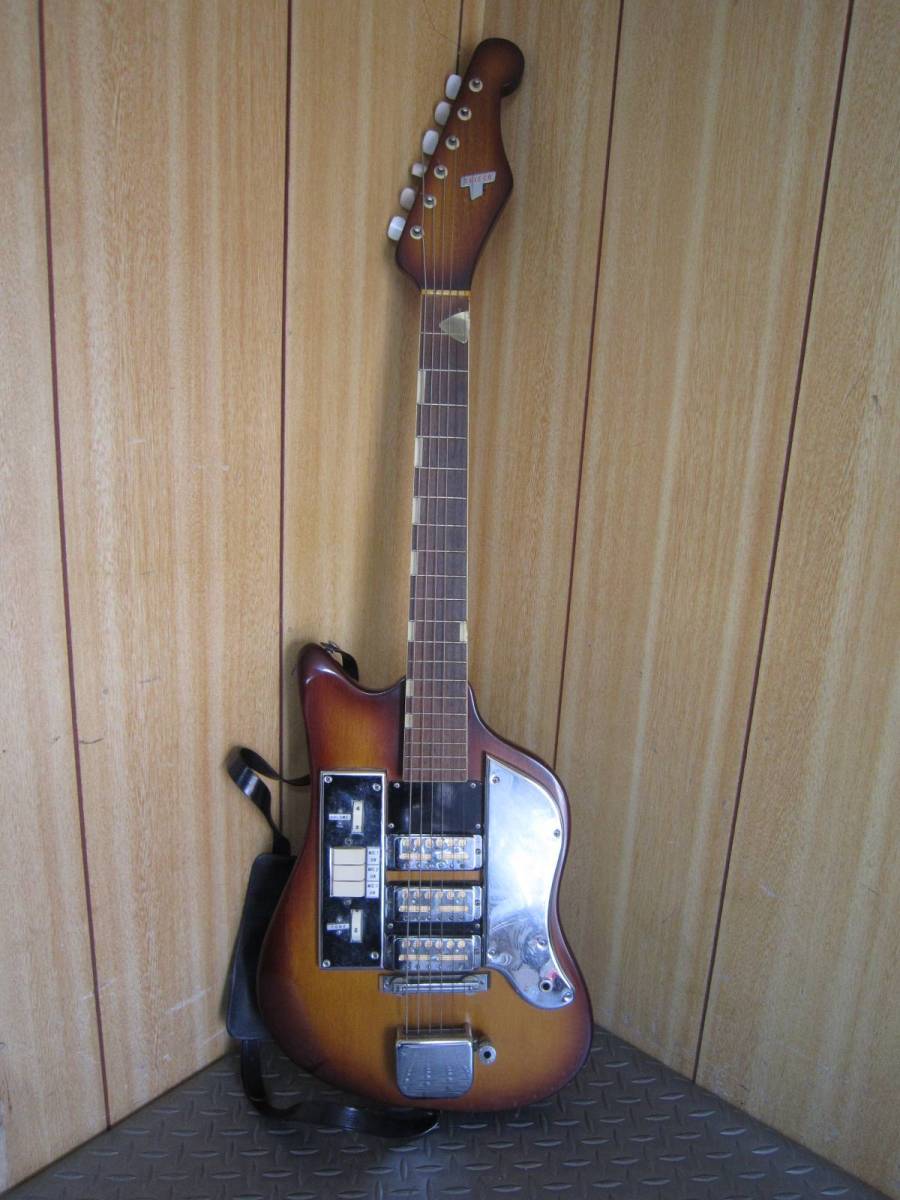 希少!TEISCO テスコ ジャパンヴィンテージギター SS-3L ハード 希少!TEISCO テスコ ジャパンヴィンテージギター SS-3L ハード