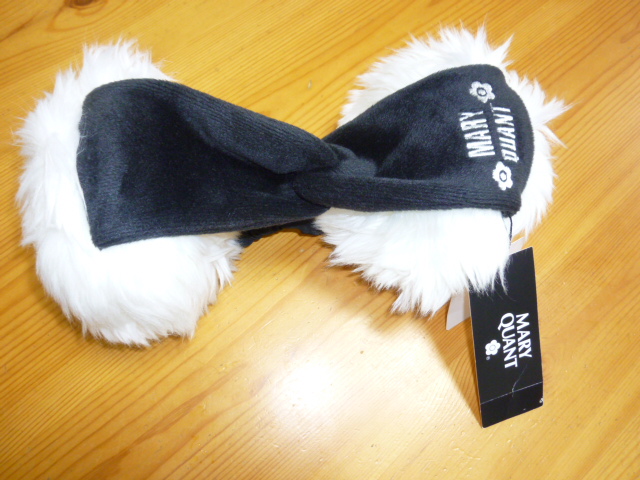 新品★マリークワント★MARY QUANT★イヤーマフラー★耳当て