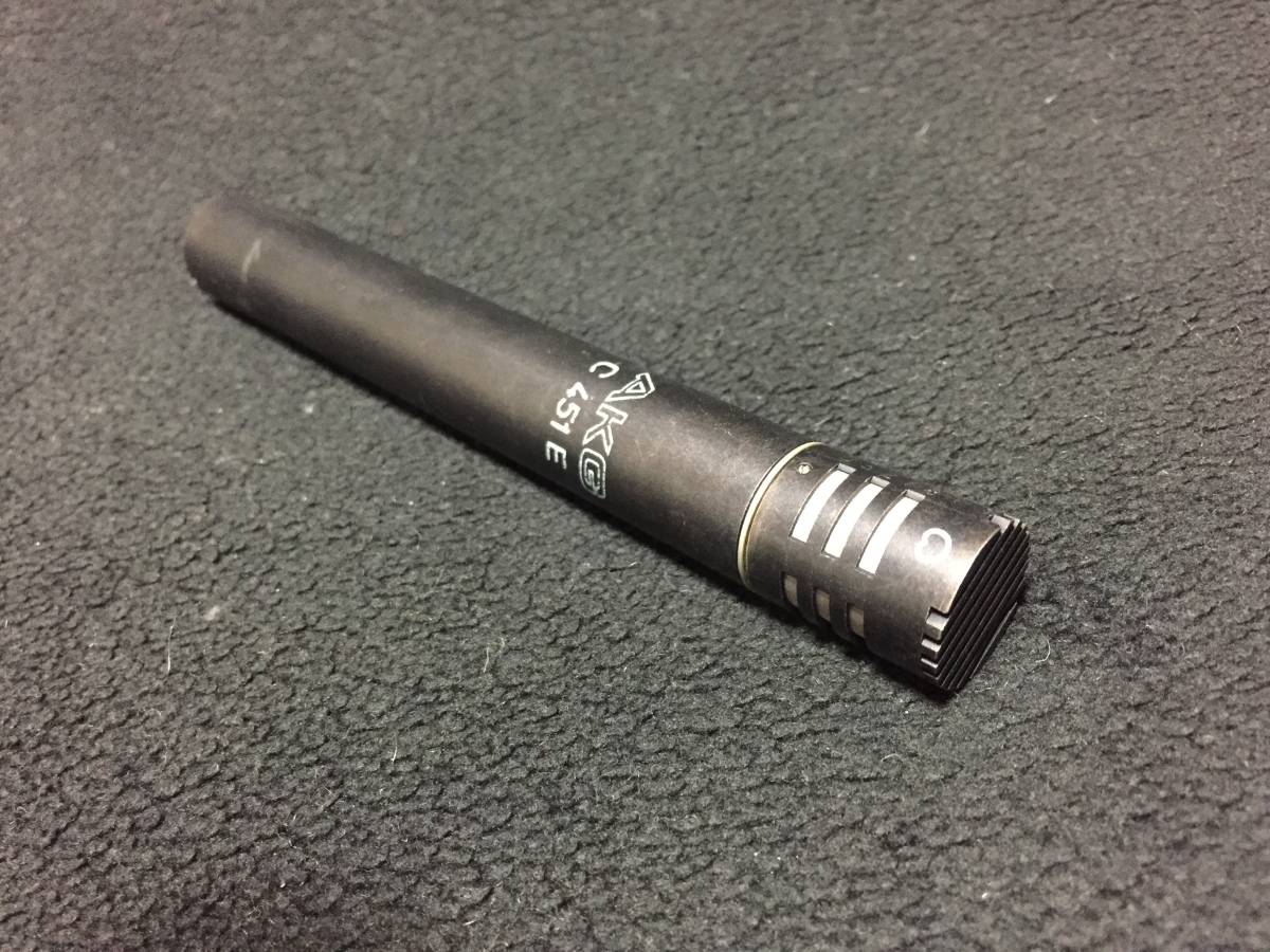 AKG C451E(CK1カプセル) 黒のC451初期型です 動作良好 AKG - 0 Mic 1