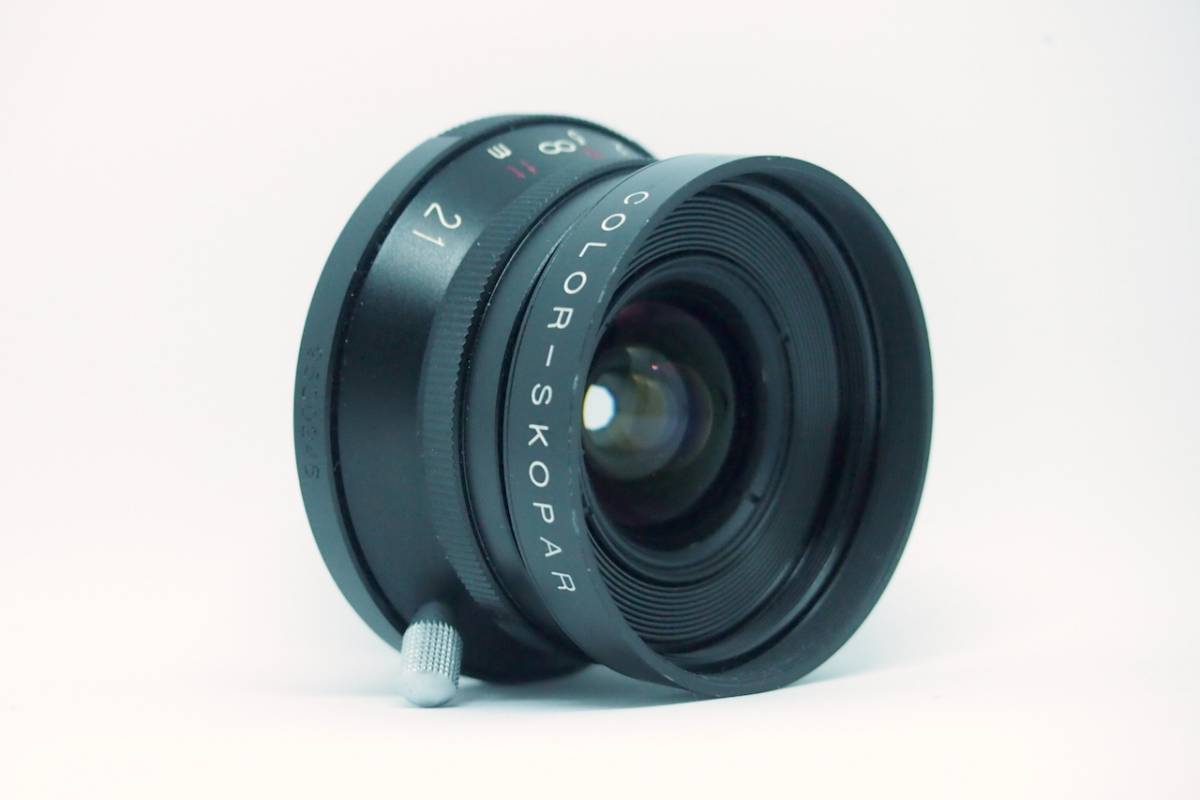 21mm Voigtlander Color-Skopar Lens Color f4 VM Leica Skopar M P f 