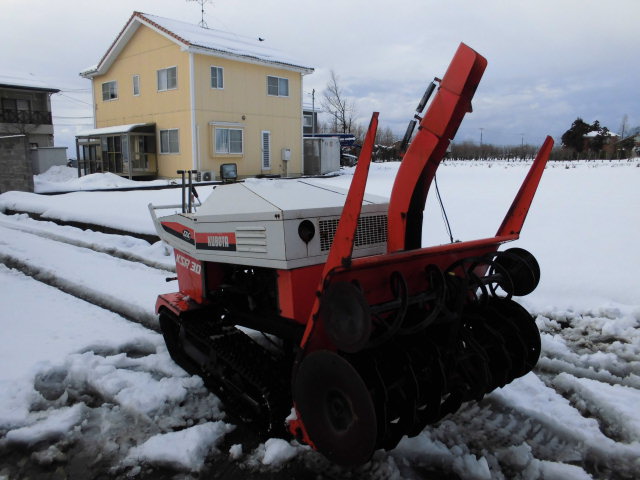 Yahoo!オークション クボタ KSR30 札幌発☆最落なし!動作OK!除雪機 