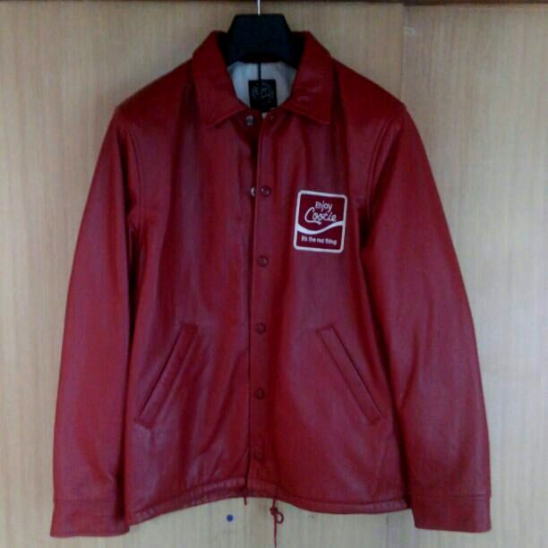 COOTIE Leather Garage Jacket Sサイズ クーティCOOTIEレザーガレージ