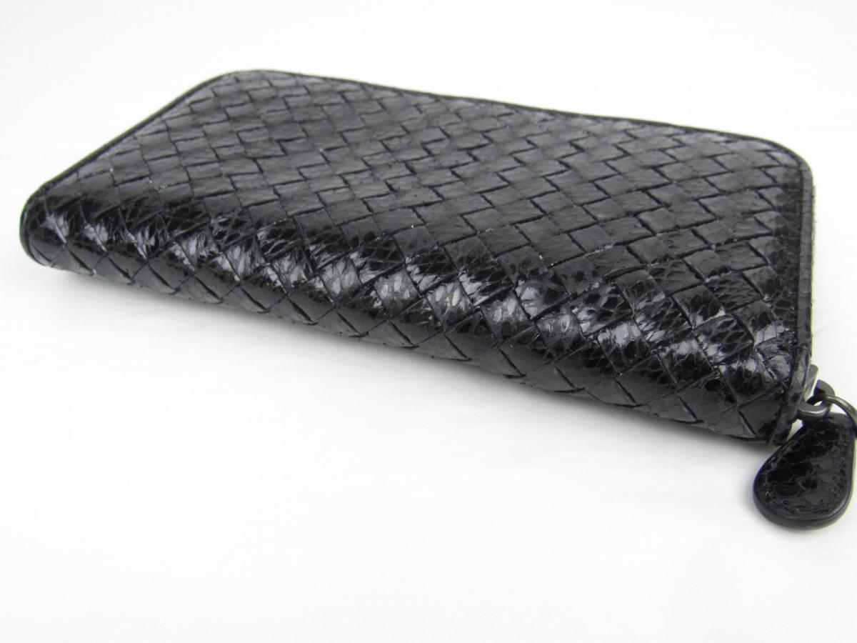 イントレチャート ボッテガヴェネタ BOTTEGA VENETA ラウンド レザー