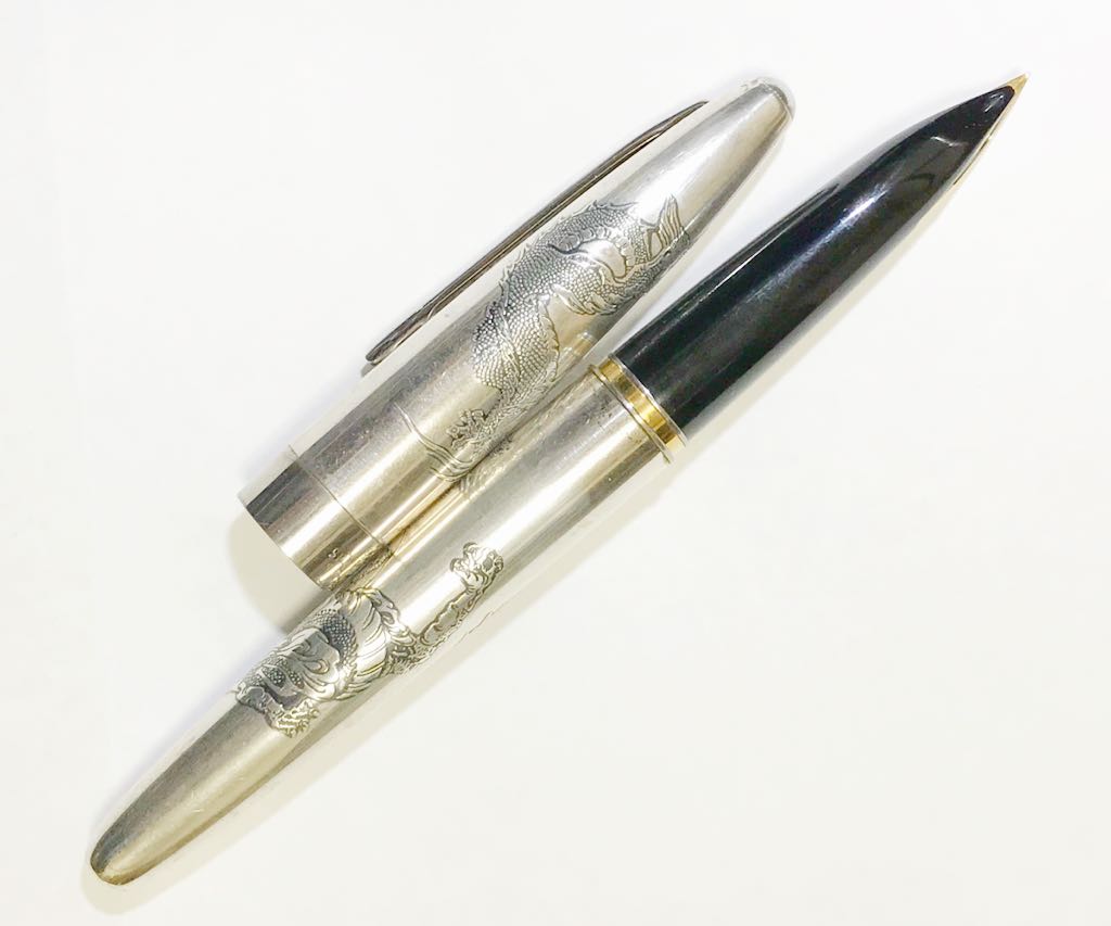 PILOT 18金 万年筆 Silver Dragonパイロット 龍 昇龍 パイロット⁄PILOT