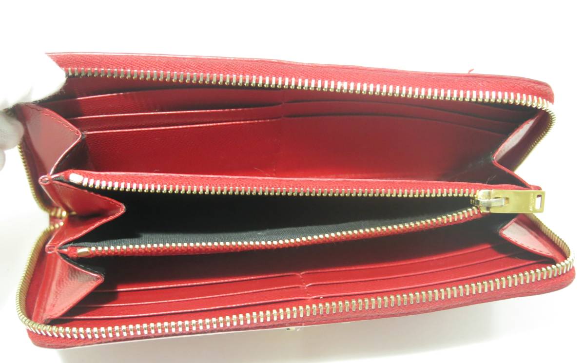 SAINT LAURENT サンローラン YSL ラウンドファスナー長財布CKAUD010 
