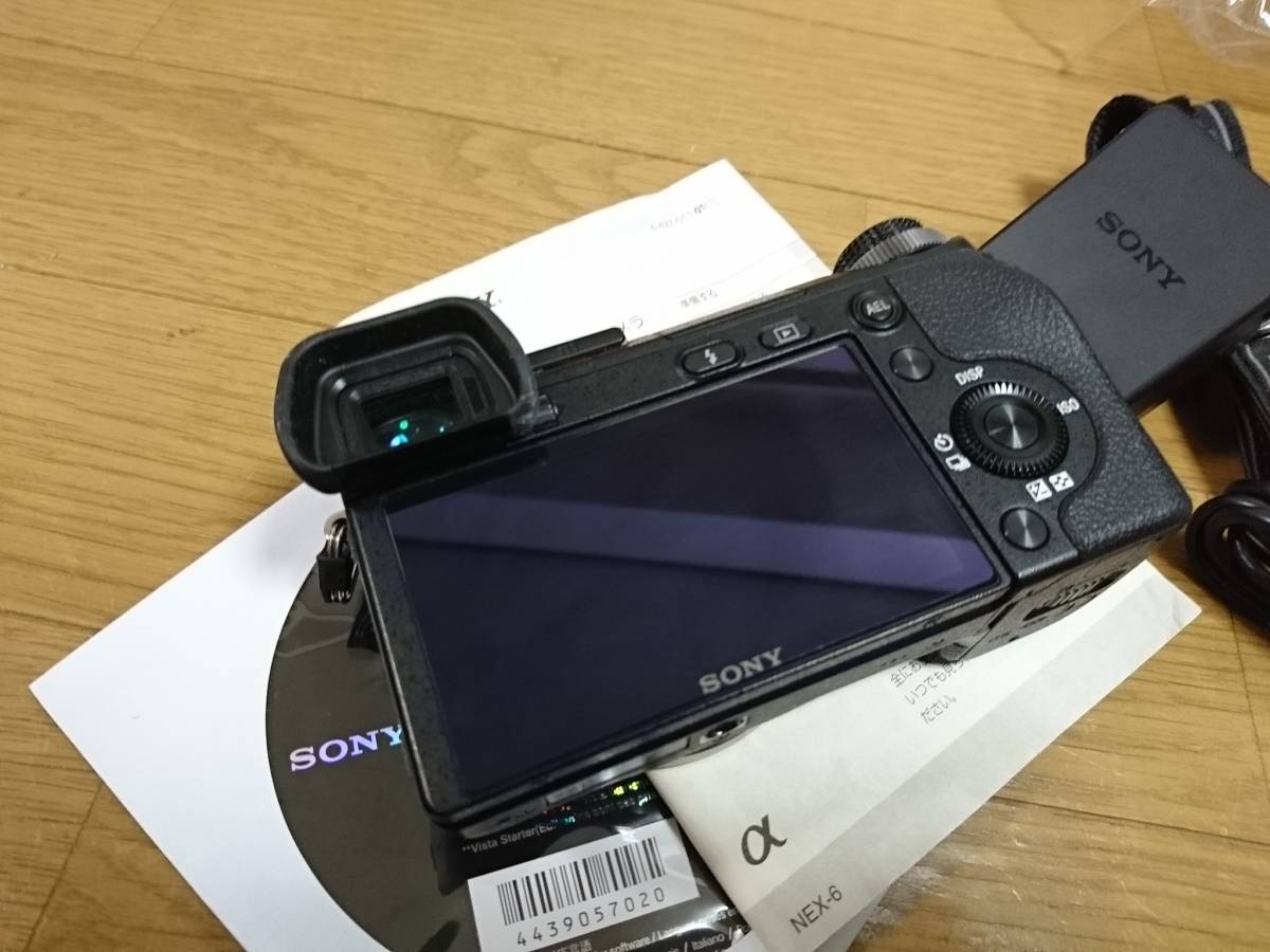 極美品◇ソニー SONY ミラーレス一眼 α NEX-6 ボディ・付属品あり箱
