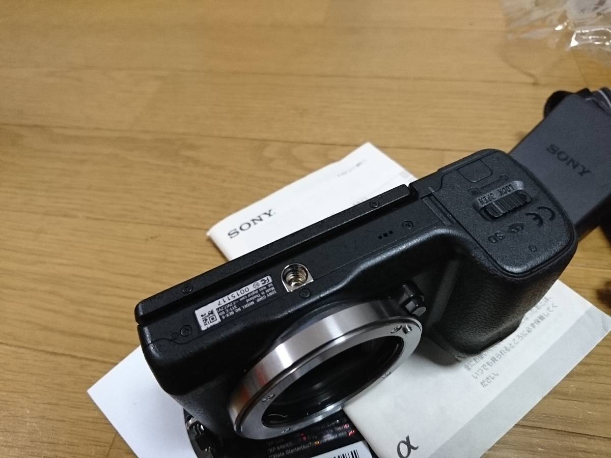 極美品◇ソニー SONY ミラーレス一眼 α NEX-6 ボディ・付属品あり箱