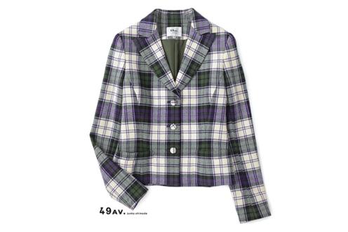 美品★49AVジュンコシマダ5.8万★38size/9号★デザインジャケットJ054 49AV 49AV.ジュンコ | ライトアップオンラインストア シマダの商品一覧 ノーカラージップアップジャケット