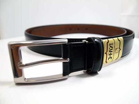 【セール，人気】 激安&dagger; コードバン メンズベルト 30mm弱 ブラック 黒色 高級堅牢デザイン ウエスト100cmくらいの方にお勧め(黒)｜売買されたオークション情報、yahooの商品情報をアーカイブ公開 - オークフ 皮革、レザー