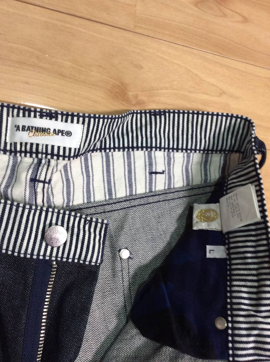 新品 エイプ A BATHING APE ジーンズ L BATHING A APE ベイシング (ア APE（デニム&frasl;ジーンズ）のフリマアイテム一覧