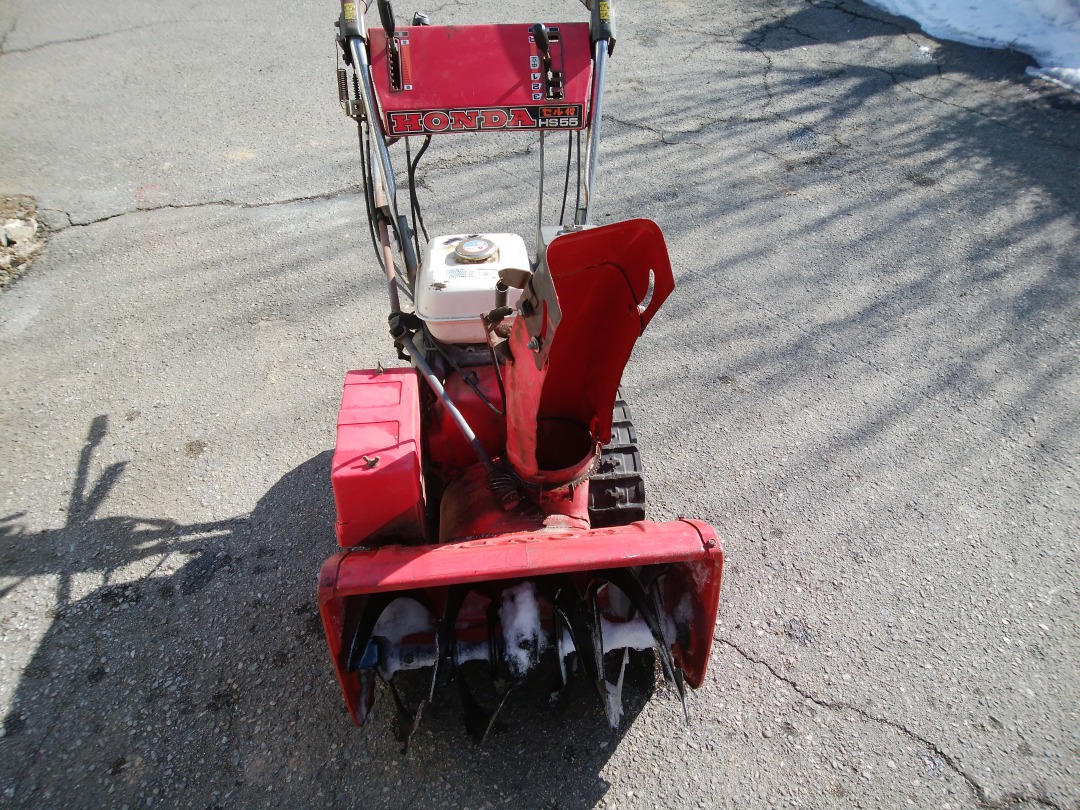 作動確認済 除雪機 ホンダ 除雪機 ホンダHS55セル付 中古 レストア実働品
