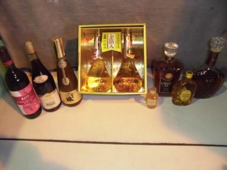 格安売切ジャンク！古酒など　ブランデー　ウィスキー　吟醸酒