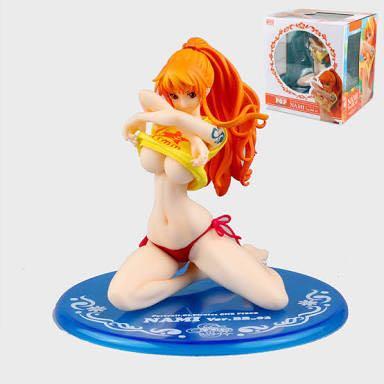 【美品】ワンピース フィギュア pop ナミ 水着