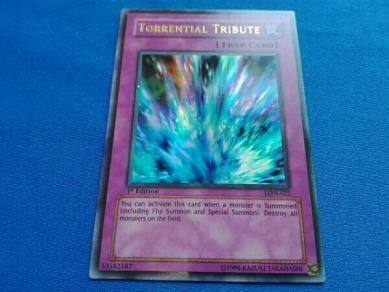 遊戯王 旧アジア版 激流葬 ウルトラ 1st 遊戯王OCG 激流葬 英語版 1st