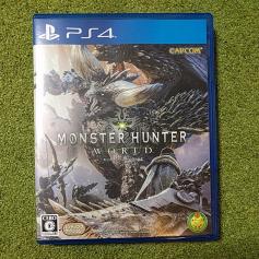 中古 モンスターハンターワールド MONSTER HUNTER WORLD PS4 初回特典なし MHW_1