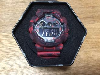 2025，定番 CASIO G-SHOCK GD-120CM-4DR カモフラージュ レッド(その他)｜売買されたオークション情報、yahooの商品情報をアーカイブ公開 - オークファン G-SHOCK