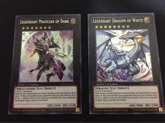 遊戯王 伝説の白き龍 伝説の闇の魔導師 英語版 シークレット シク 1st