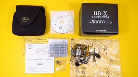新品セール■シマノ■15New BB-X テクニウム 2500DXGS (SUTブレーキ) 左ハンドル■税込定価103680円の品■ドラグ付きレバーブレーキ■#472