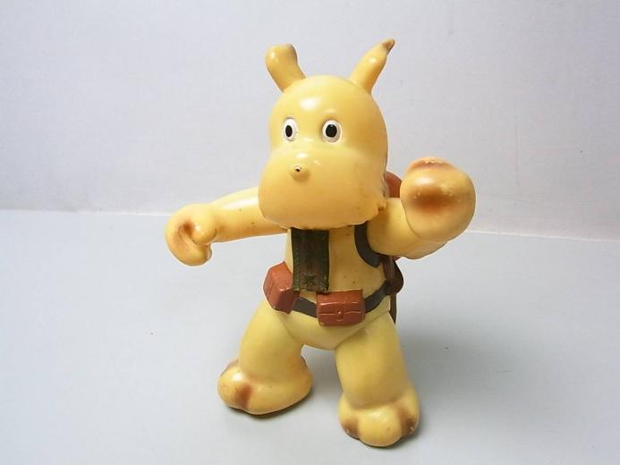 珍品】当時物 マルザン のらくろモール中隊長ソフビ 1969年 田川水泡