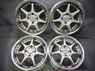 ENKEI RS-EVOLUTION Racing 16in 7/8J PCD114.3 OFF+32/+38 4本 [0203]