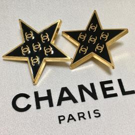 ☆状態良好☆CHANEL シャネル イヤリング☆星型 ゴールド ココマーク