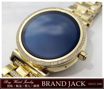 本物保証，HOT マイケルコース MICHAEL KORS ACCESS SOFIE ソフィー スマートウォッチ MKT5023 ゴールド 初期化済み(その他)｜売買されたオークション情報、yahooの商品情報をアーカイブ公開 - オークファン その他