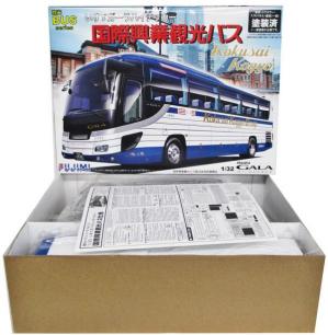 フジミ 1/32観光バスシリーズ10 いすゞガーラ国際興業観光バス【D