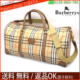 本物保証，定番人気 バーバリー ボストンバッグ 旅行鞄 ノバチェック(ボストンバッグ)｜売買されたオークション情報、yahooの商品情報をアーカイブ公開 - オークファン かばん、バッグ