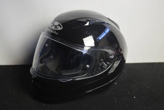 美品 Kabuto KAMUI-II ブラックメタリック　55-56cm　カムイ 2