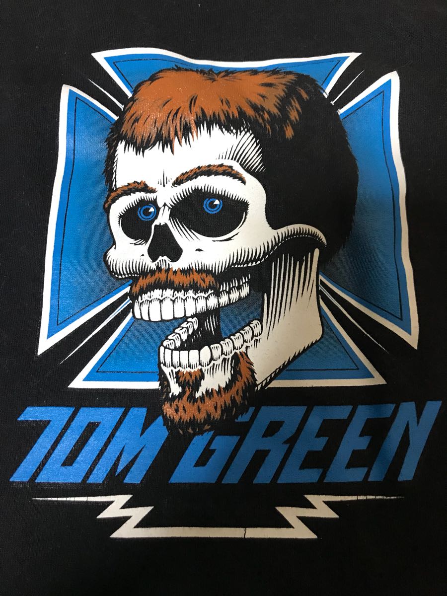 Birdhouse Vintage Green Tom T-shirt T-Shirt Skateboard 90s Stompin 