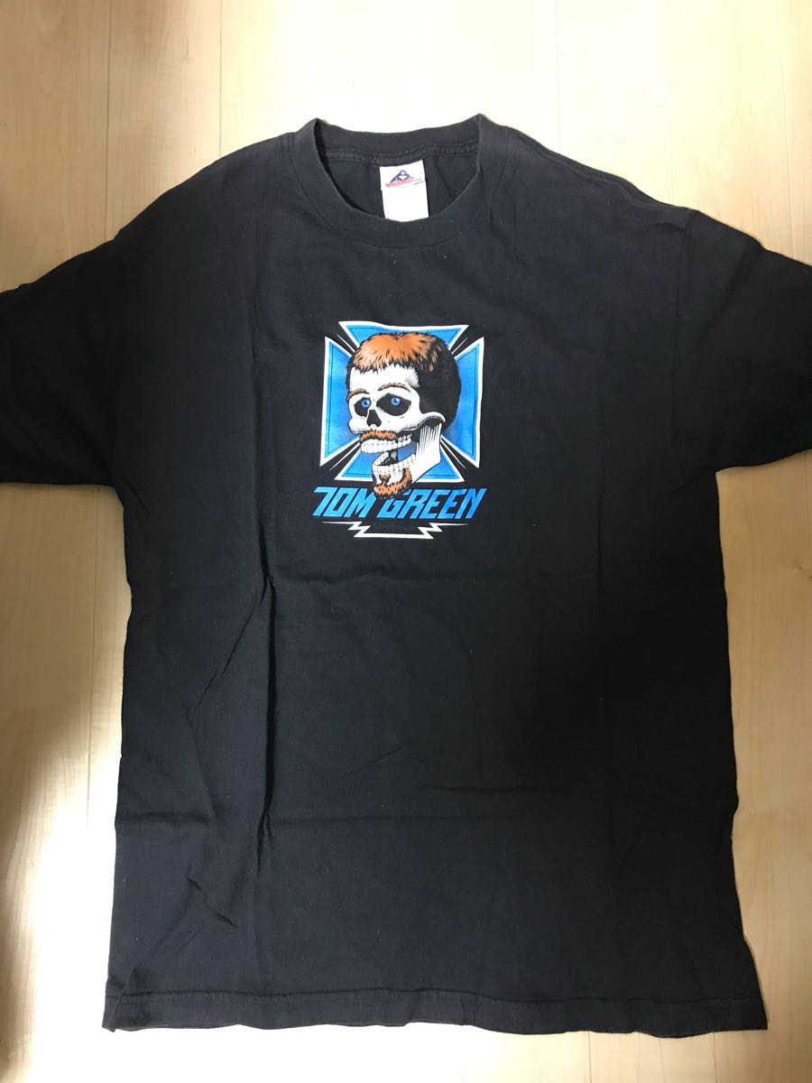 Birdhouse Vintage Green Tom T-shirt T-Shirt Skateboard 90s Stompin 