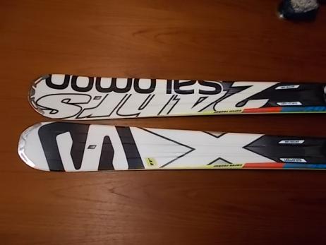 SALOMON サロモン 24 HRS 140cm カービングスキー ☆ SALOMON SKI 24HOURS MAX 162cm Z12ビンディング付 2014-15モデル ☆
