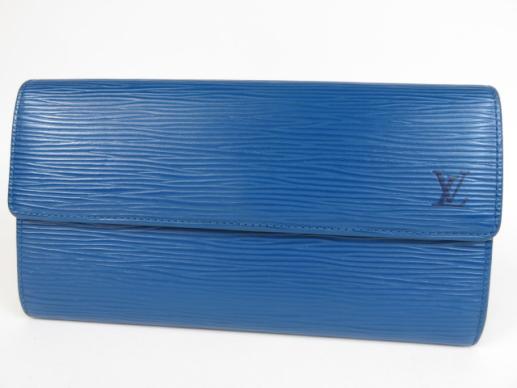 67163★1円スタート★本物★ヴィトン★LOUIS VUITTON★中極美品★サラ★長財布★エピ★レディース★カード2★