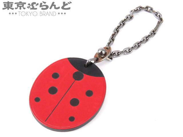 エルメススカーフ カレ90てんとう虫シルクグリーン(coccinelles