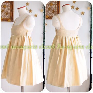 新品タグ付き！超レア！ジルスチュアート 花柄 刺繍 ワンピース パーティー ドレス 結婚式 ベージュ Jill Stuart