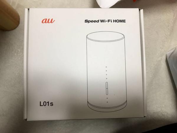 Wi-Fi HOME Speed : au L01s WHITE HWS32SWA HWS32SWU パソコン・周辺