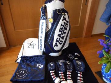 パーリゲイツキャディバック&アイアンカバー・ヘッドカバーセット パーリゲイツキャディバック&アイアンカバー・ヘッドカバーセット