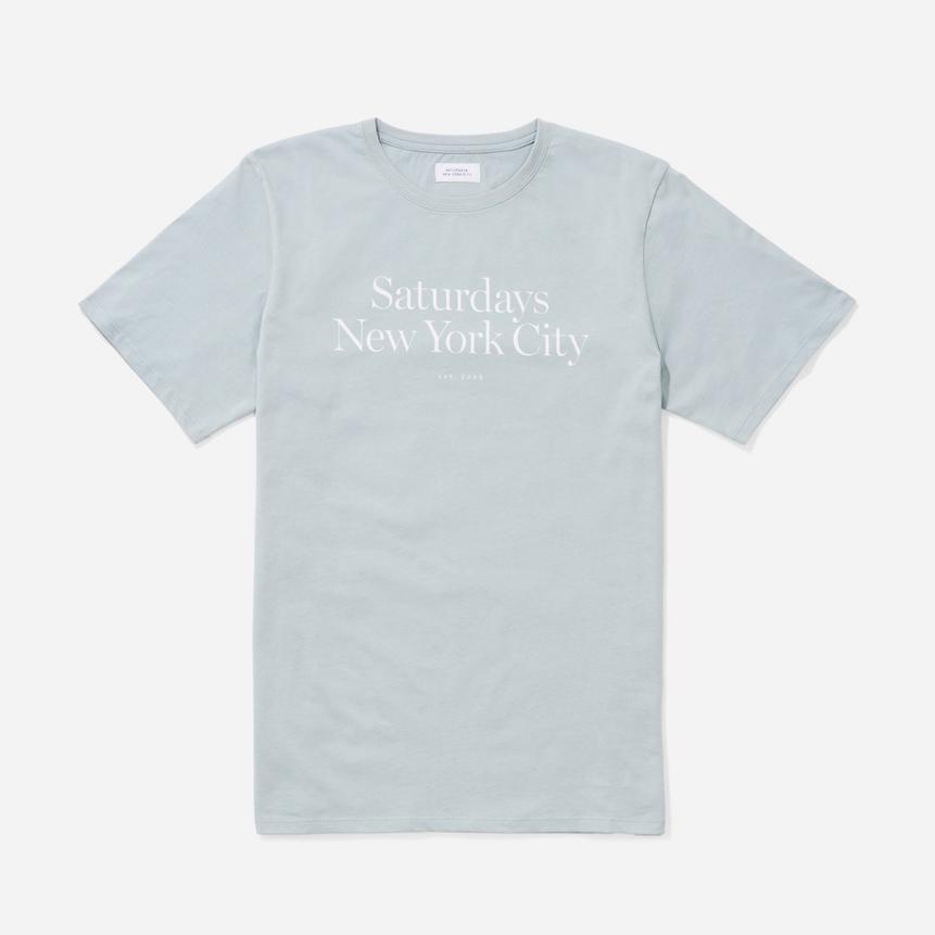 Miller Standard Saturdays NYC T-Shirt - Nyc Surf | HBX Brown 
