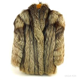 SAGA FOX 毛皮コート フォックスファー サイズ11 ROYAL ロイヤル サガ