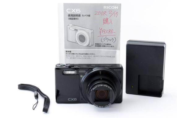 リコー RICOH CX6 ブラック 訳あり大特価☆RICOH リコー