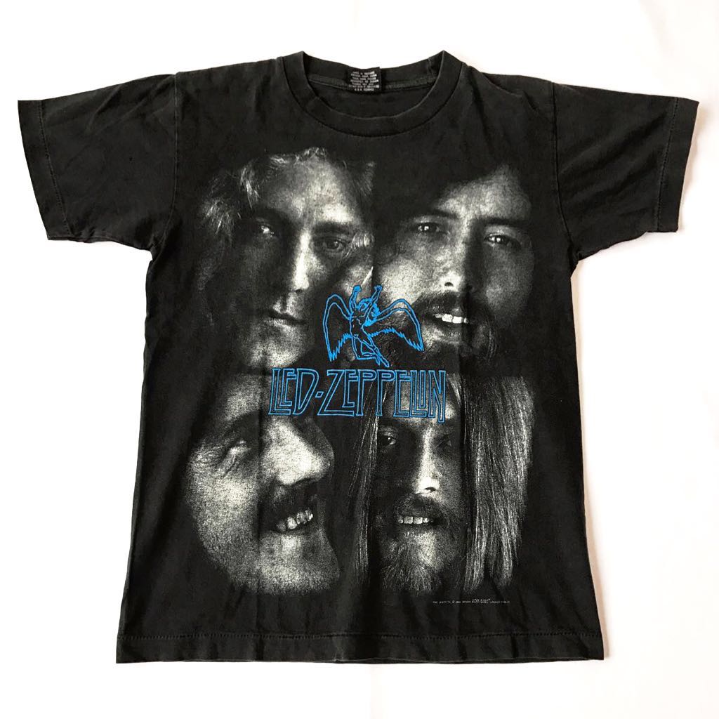 Tシャツ LED ZEPPELIN T169 Zeppelin）両面プリント レッド