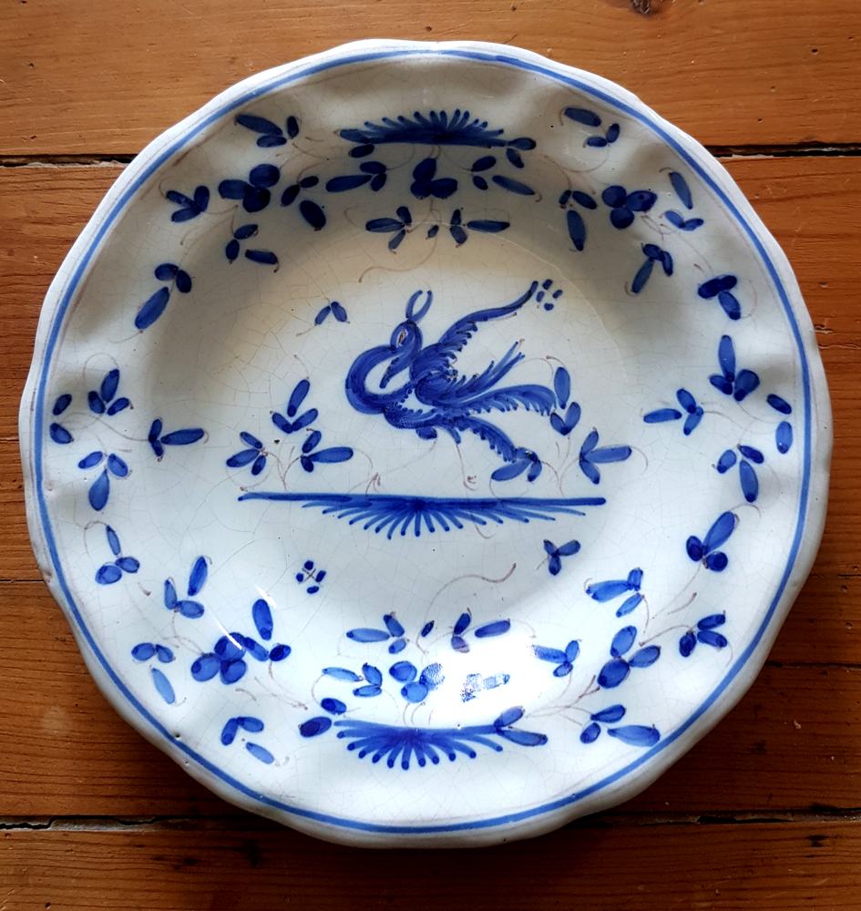 フランスアンティークプレート C ムスティエ 希少 フランス