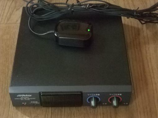 送料無料 ビクター 赤外線 ワイヤレス マイク 用 レシーバー WT-J73AB