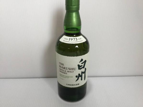 未開栓】SUNTORY サントリー シングルモルト ウイスキー 1973 白州